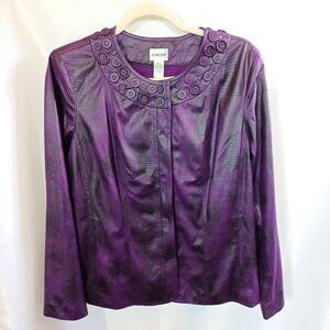 Chico's Jacket Ladies Size 2 Lightweight